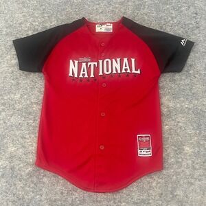 Majestic 2015 MLB All-Star Game National League Jersey Youth M 10/12 Cincinnati